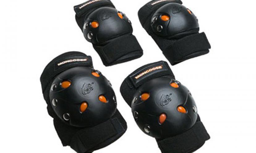 Get 24% Off on the Mongoose BMX Bike Gel Knee and Elbow Pads!