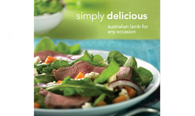 Get your free copy of the Australian Lamb Simply Delicious Recipe Book