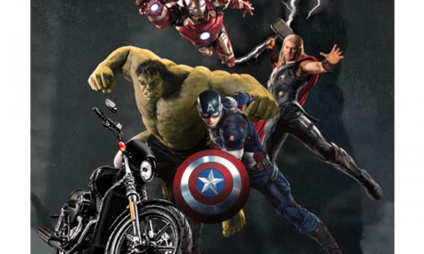 Enter For Your Chance To Win An Avengers-Inspired Harley Davidson Street 750 Motorcycle!