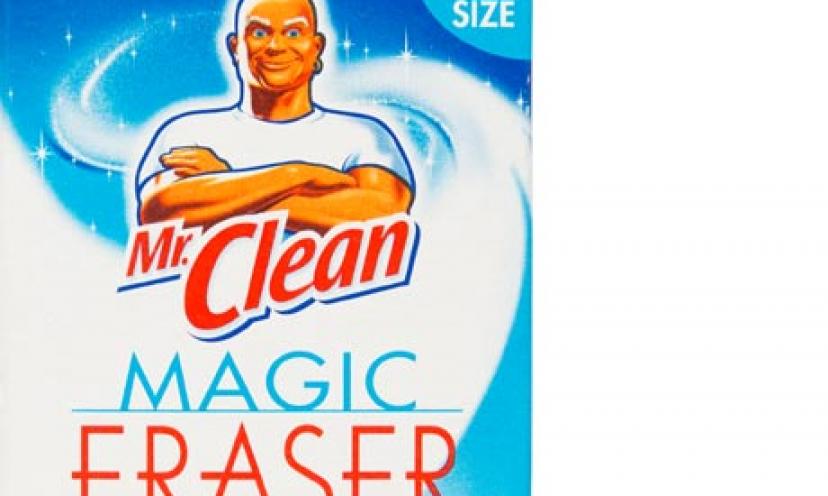 Get Your FREE Mr. Clean Magic Eraser Sample!