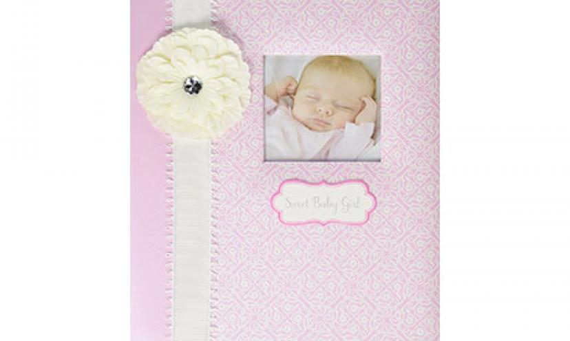 Enjoy 23% Off on C.R. Gibson Baby Girl’s First Memory Book!