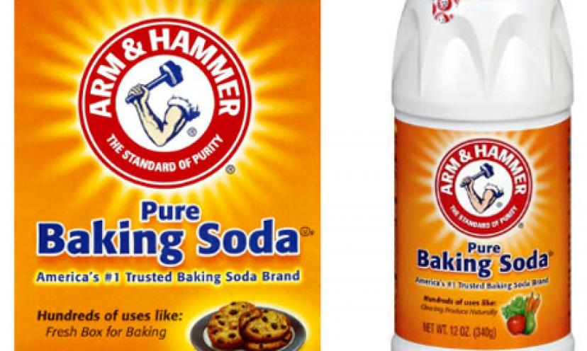 Save on ARM & HAMMER Baking Soda!