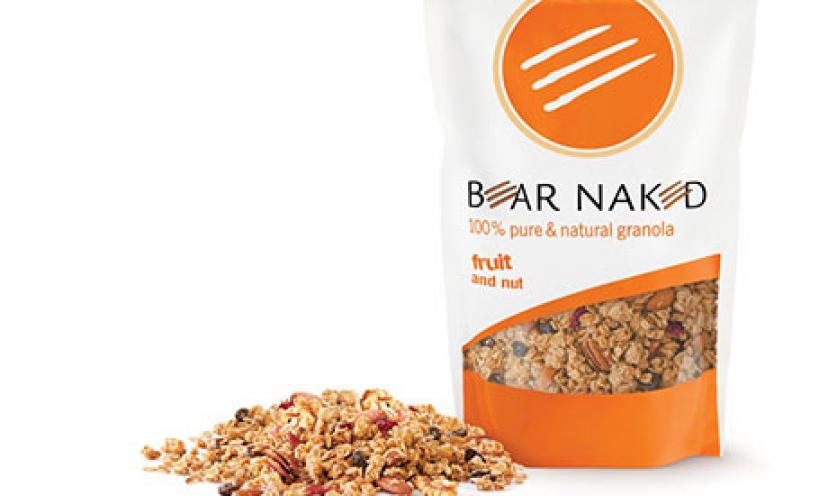 Get $1.25 off any one BEAR NAKED Granola or Bars