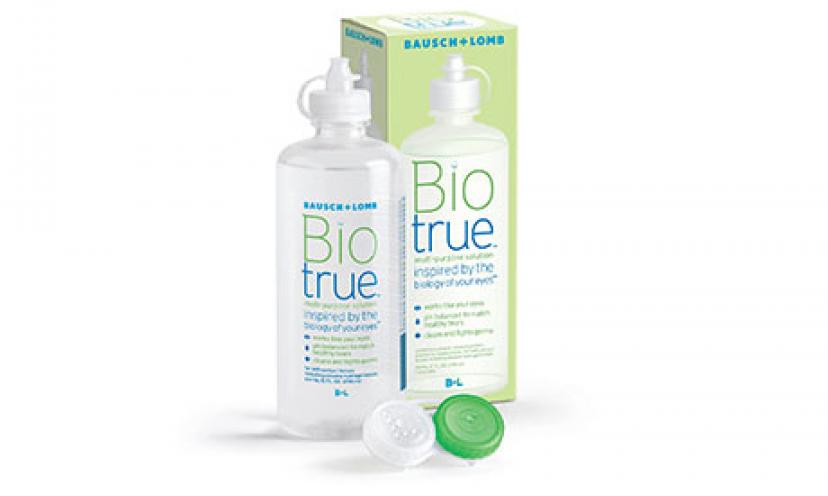 Get a FREE Biotrue Contact Lens Solution Sample!