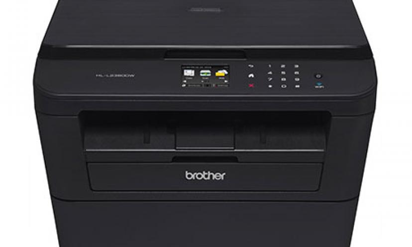 Save $100 on Brother Wireless Monochrome Laser Printer!