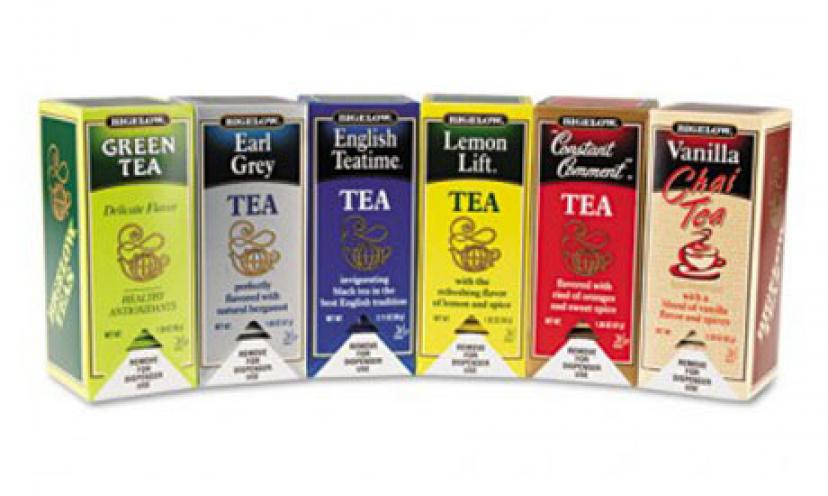 Enjoy a FREE Sample of Tea from Bigelow Tea today!