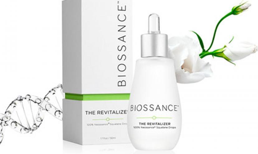 Get a FREE Sample of Biossance The Revitalizer Moisturizer!