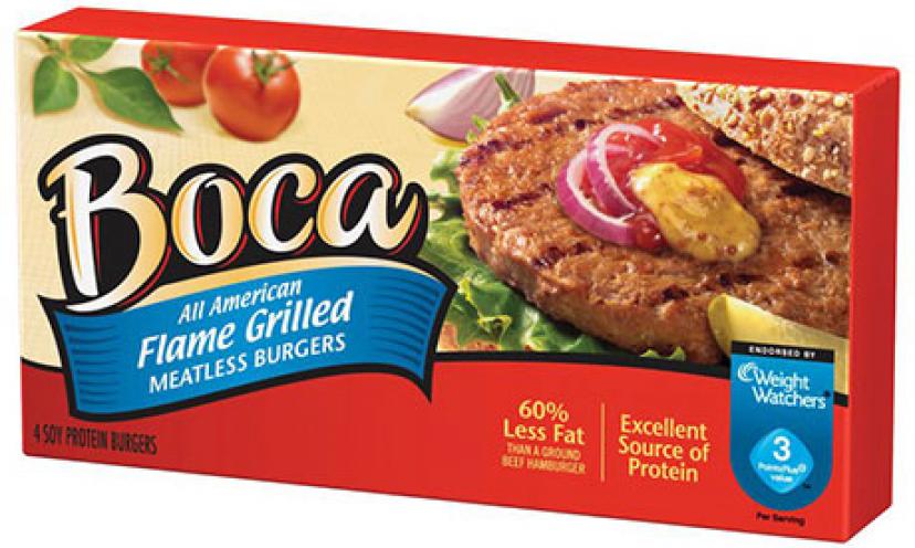 Get $1.00 Off Any One Boca Foods Product!