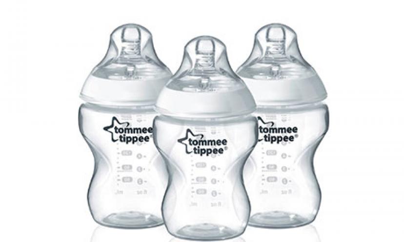 Save 30% Off on 3 Tommee Tippee Bottles!