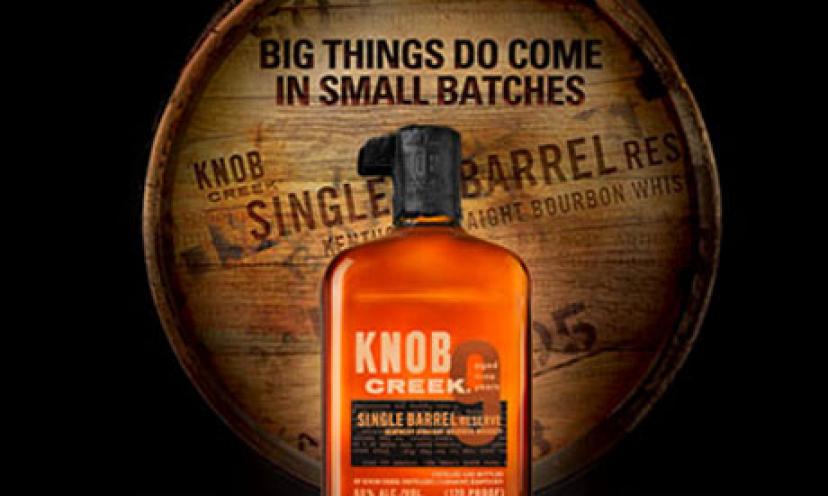 Create your very own Knob Creek label, for FREE!