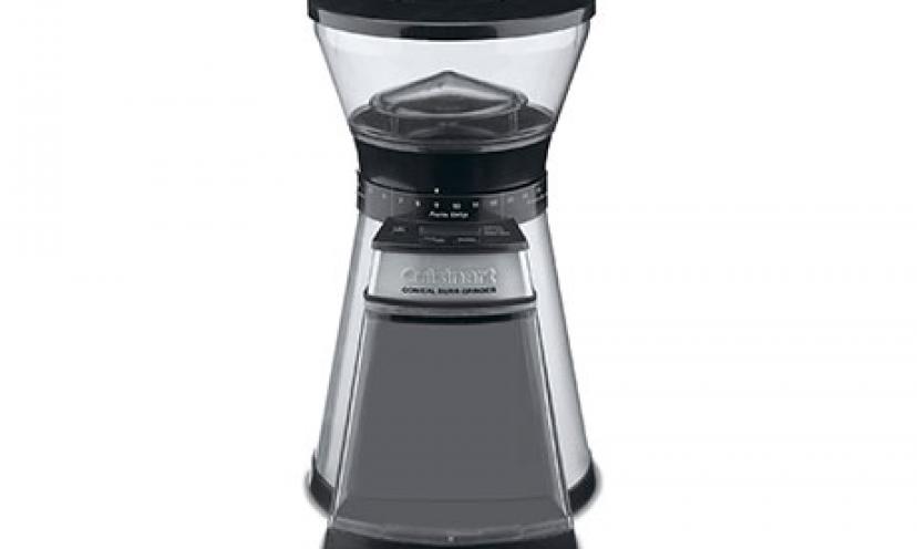 Get 62% off the Cuisinart Programmable Conical Burr Mill!