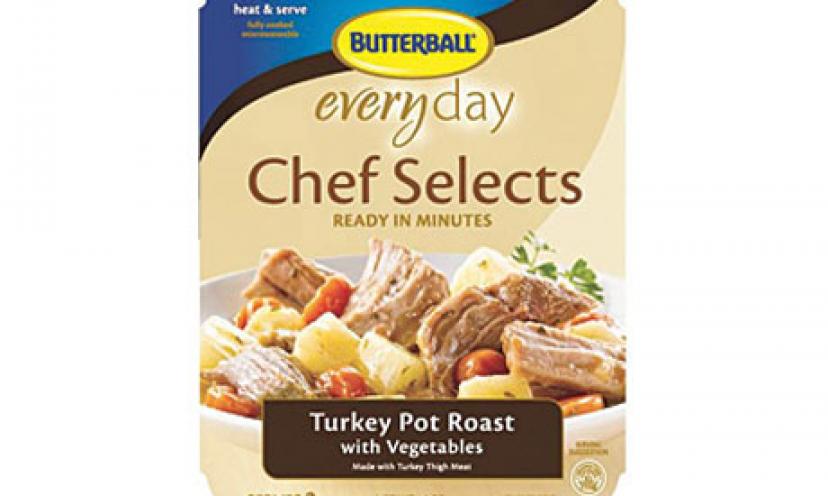 Get $1.00 Off Butterball Chef Selects Entree!