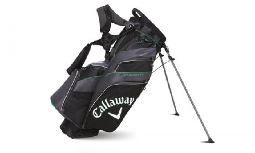 Save HUGE on the Callaway Fusion 14 Hybrid Stand Bag!