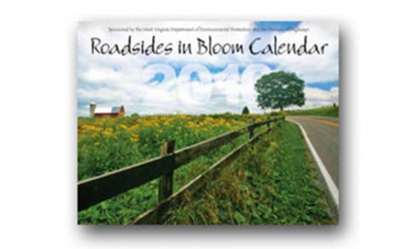 Get a FREE 2016 West Virginia Roadsides in Bloom Calendar!