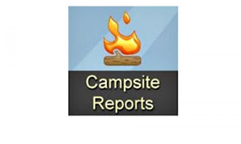Get FREE Campsite Reports Sticker and Magnet!