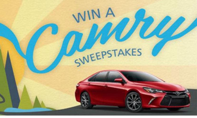 Enter To Win A Brand New Camry!