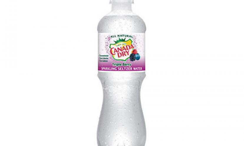 Get $1.00 Off ONE Canada Dry Sparkling Seltzer Water!