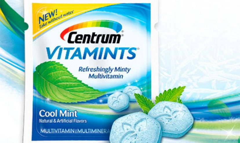 Try a FREE Centrum VitaMints Multivitamins Sample!