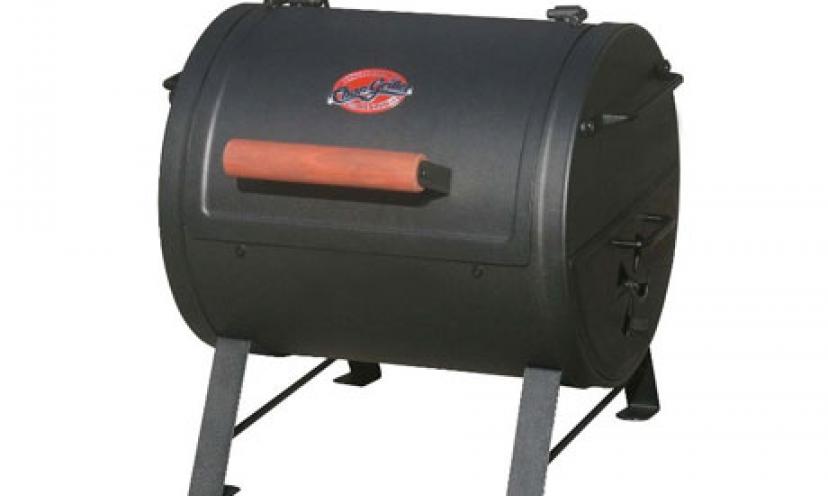 Save 45% Off on Char-Griller Table Top Charcoal Grill and Side Fire Box!