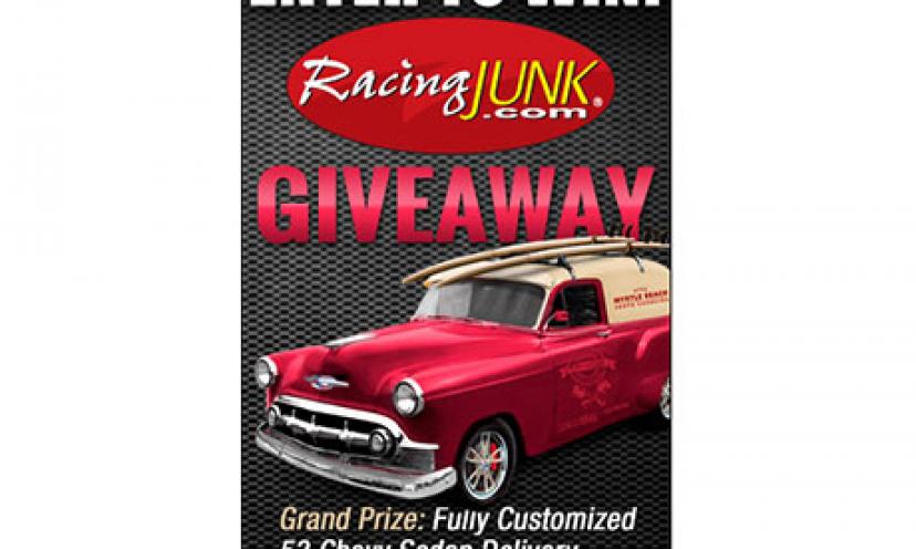Win a Fully Customized 1953 Chevy Sedan Delivery!