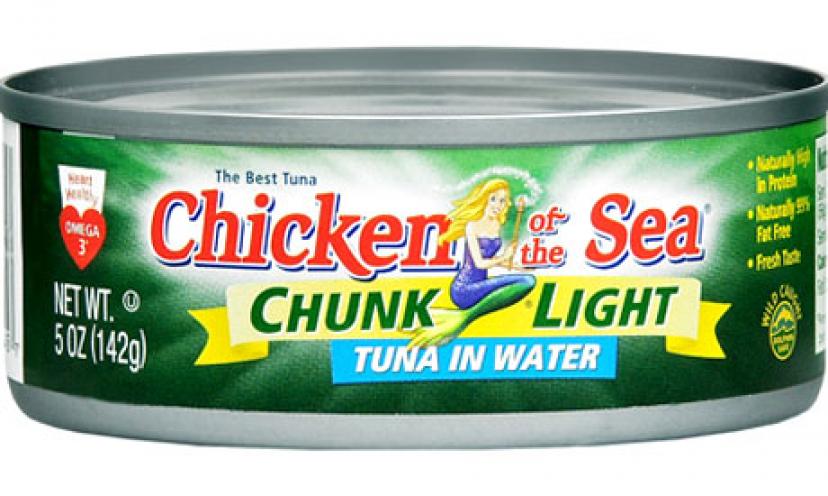 Buy Chicken of the Sea Chunk Light Tuna and SAVE!