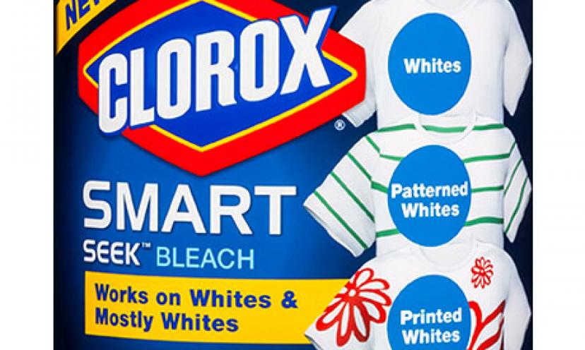 Try New Clorox Smart Seek Bleach and Save!