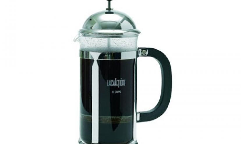 Get the La Cafetiere Optima Coffee Press for 38% Off!