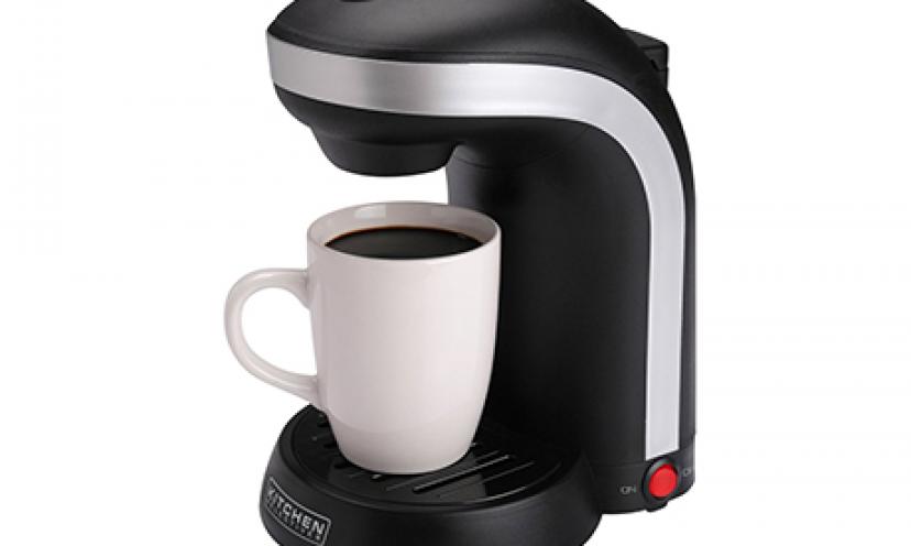 Save 67% off on the Kitchen Selectives Single Serve Drip Coffee Maker