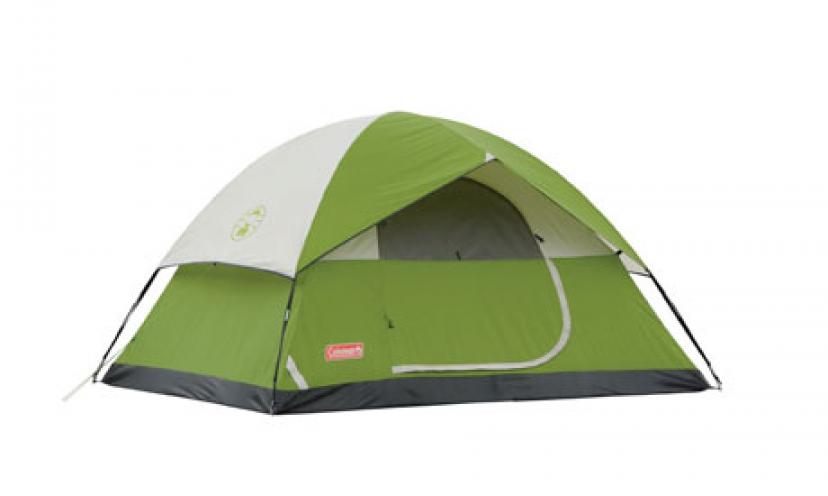 Save 20% on the Coleman Sundome 4-Person Tent!