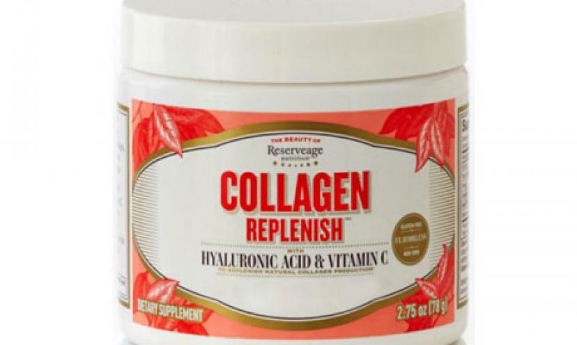 Get a FREE Collagen Replenish Powder Sample!