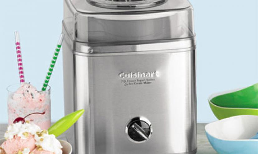 Enter to Win a Cuisinart Cool Creations Ice Cream Maker!