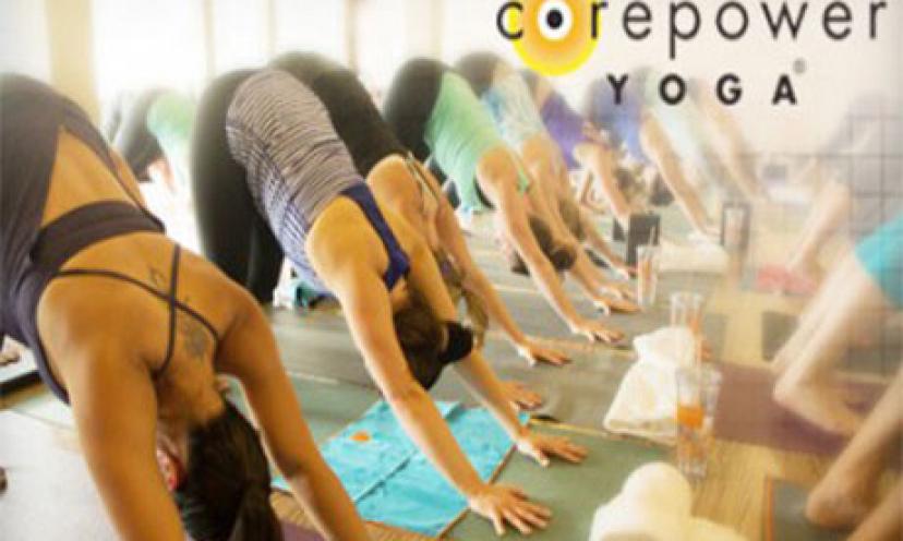 Get A FREE Week Of Yoga At Corepower Yoga!
