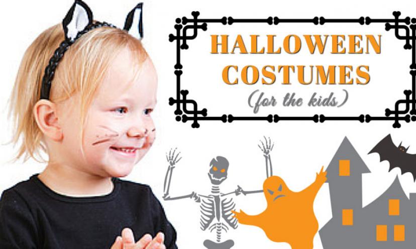 11 Last Minute Halloween Costumes for the Kids!