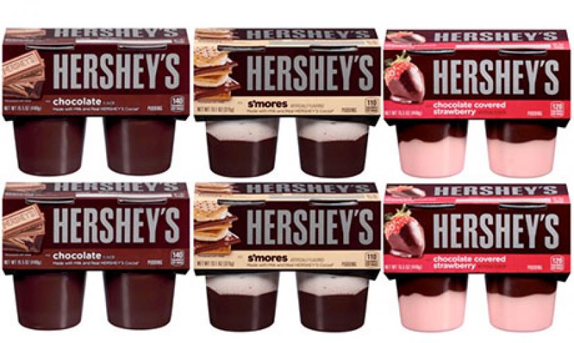 Save $0.75 on One Hershey’s Ready-to-Eat Pudding Snacks!