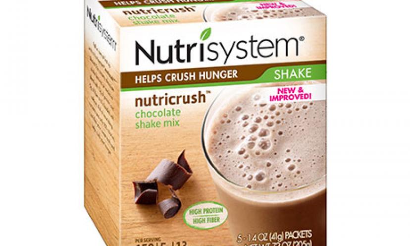 Save $1.00 off Any One Nutrisystem Nutricrush Bar or Shake!