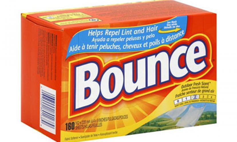 Save $1.00 off Any One Bounce Product!