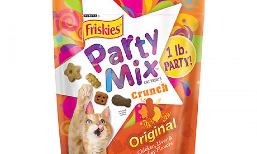Save $1.00 on Any Three Friskies, Fancy Feast or Whisker Lickin’s Cat Treats!