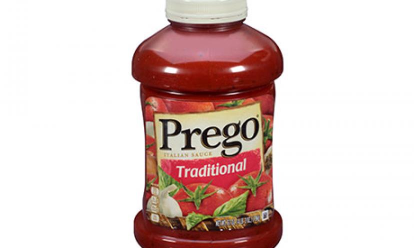 Save $1.00 off any Two Prego Italian Sauces!