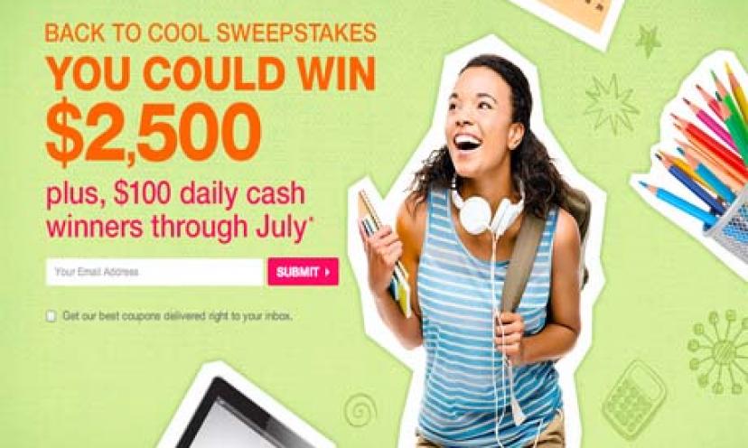 Win $2,500 from Coupons.com! Enter Here!
