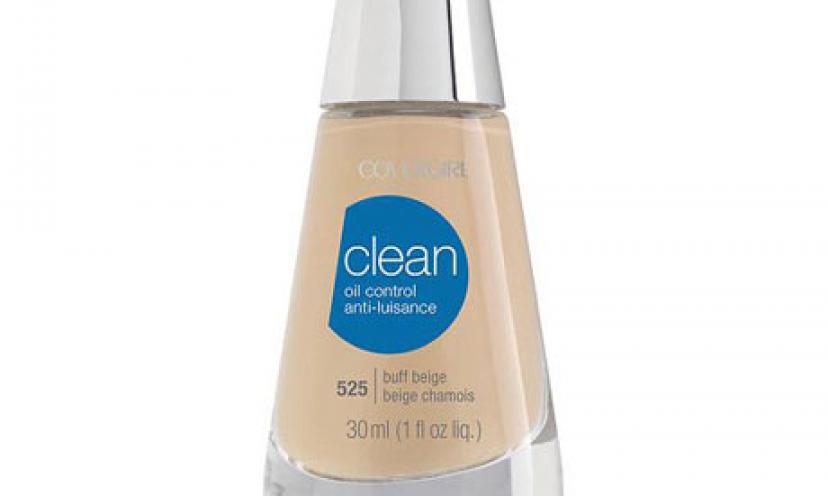Get $2.00 off one COVERGIRL Clean Foundation!