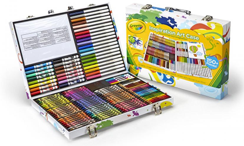 Save 20% off of the Crayola Inspiration Art Case