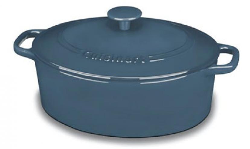 Save 52% Off on Cuisinart Chef’s Classic Enameled Cast Iron!
