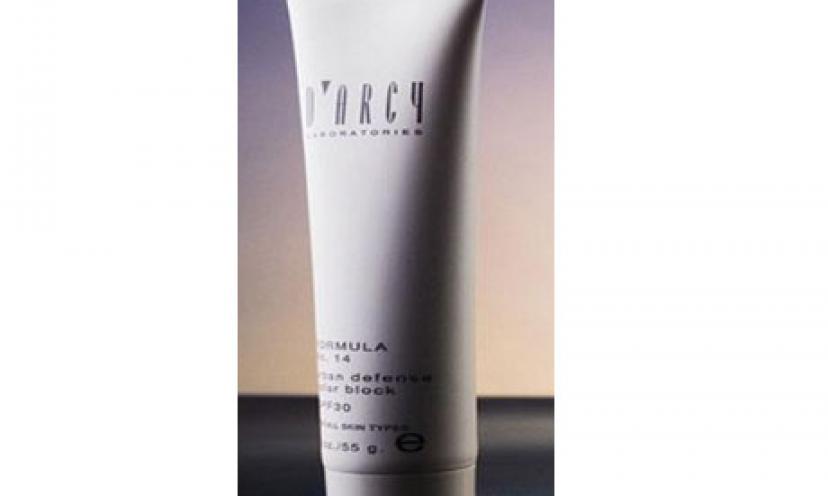 Get Free Skincare Samples from D’Arcy!