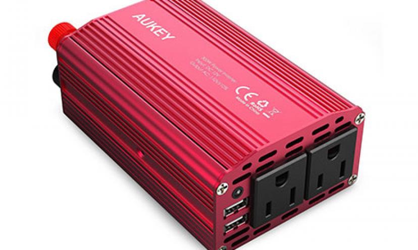 Save 21% off on an Aukey Power Inverter!