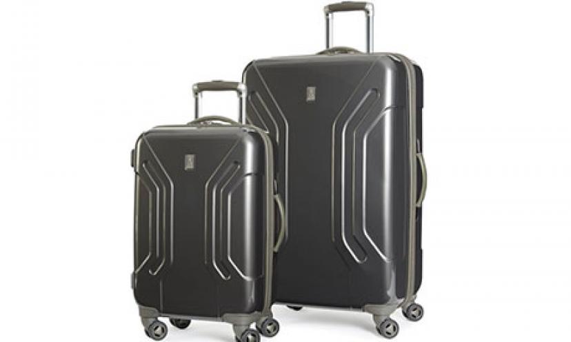 Enjoy 42% Off on a Travelpro Two-Piece Hardside Spinner Set!