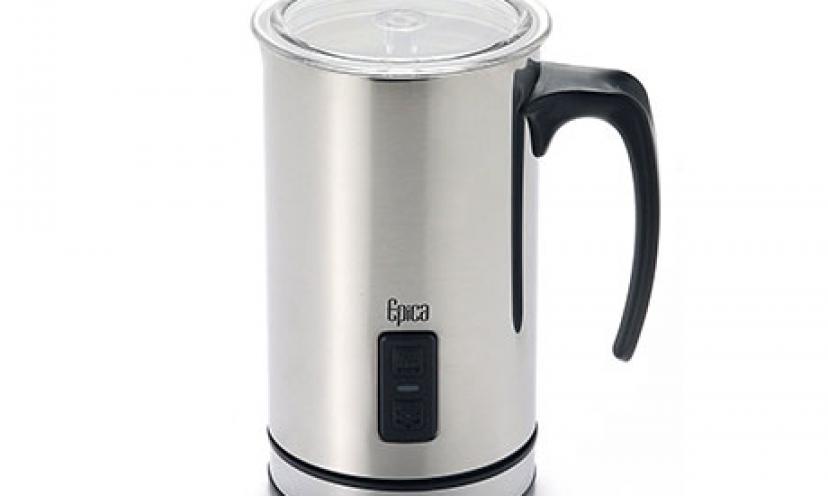 Save 25% on a Epica Electric Milk Frother!