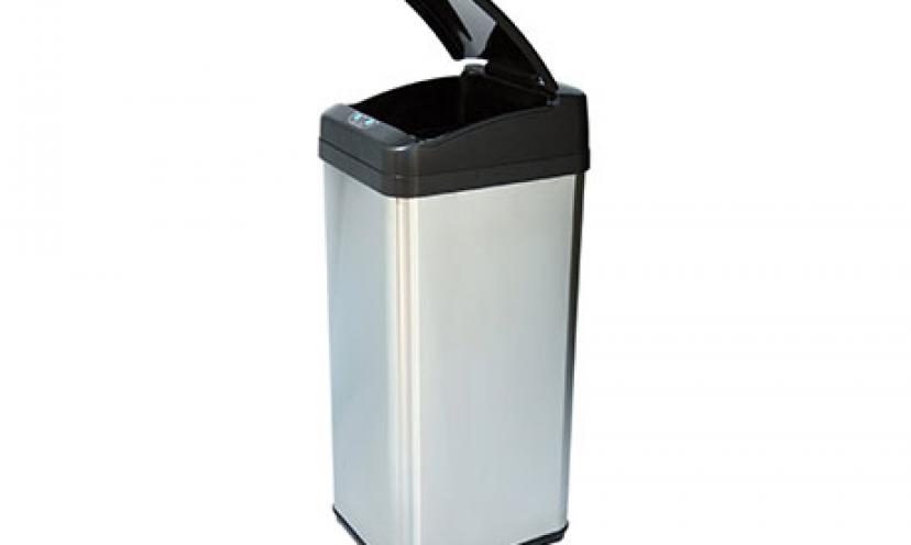 Save 41% on an Automatic Sensor Touchless Trash Can!