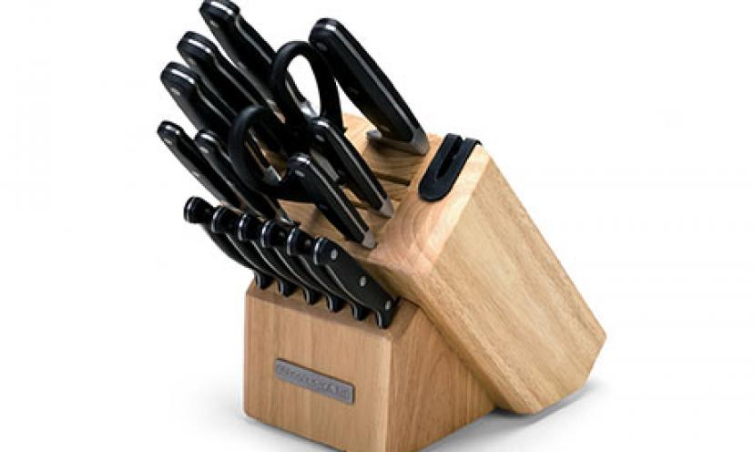 Enter to Win a KitchenAid 16-Piece Knife Set!