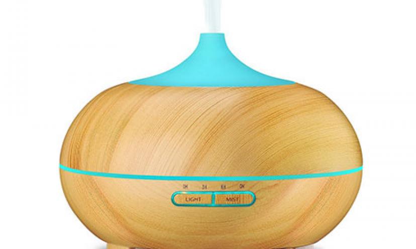 Save 47% on a VicTsing Aroma Essential Oil Diffuser!