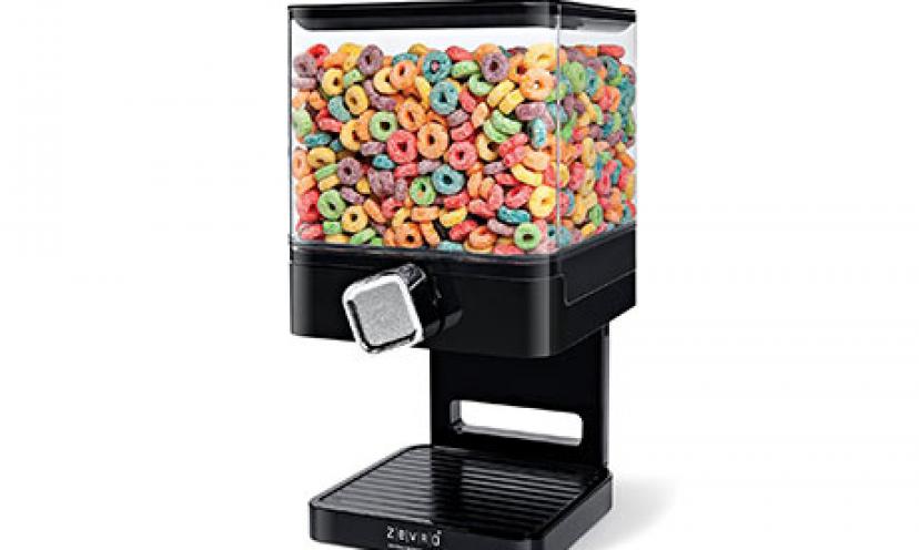 Save 35% Off on a Zevro Compact Dry Food Dispenser!